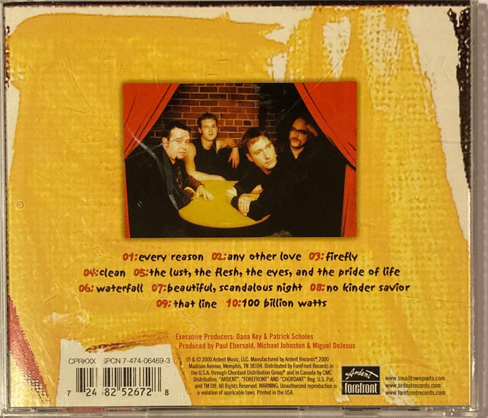 Third Verse - Smalltown Poets (CD) music collectible [Barcode 724382526728] - Main Image 2