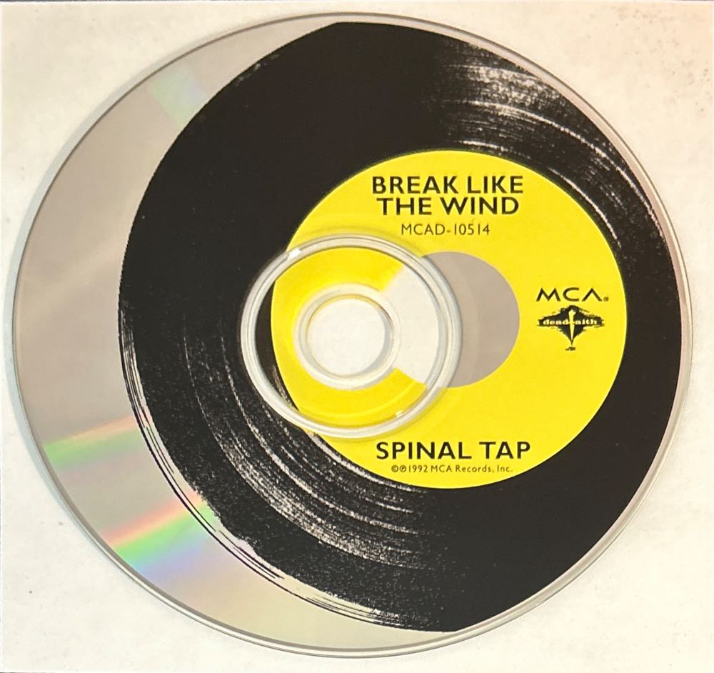 Break Like The Wind - Spinal Tap (CD - 50) music collectible [Barcode 008811051426] - Main Image 4