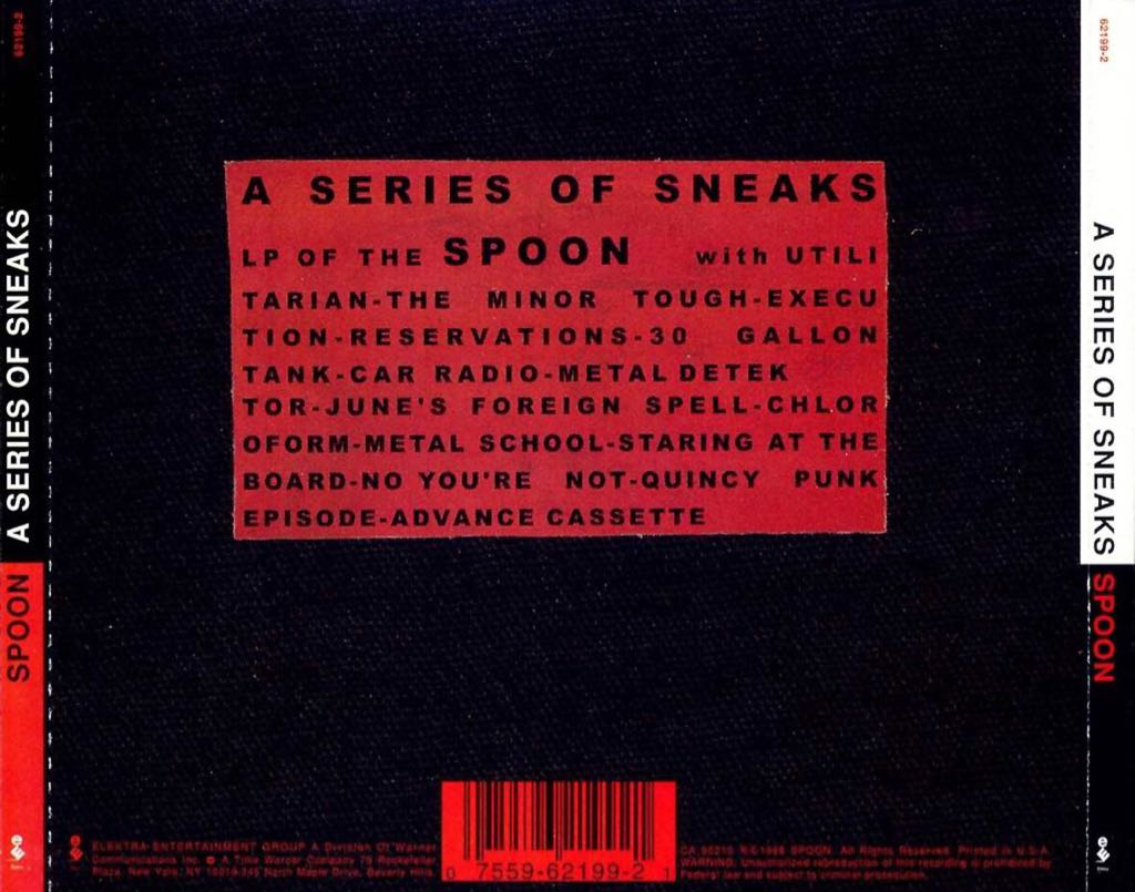 A Series Of Sneaks - Spoon (CD) music collectible [Barcode 075596219921] - Main Image 2