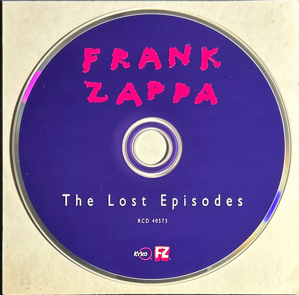 The Lost Episodes - Zappa, Frank (CD - 72) music collectible [Barcode 014431057328] - Main Image 4