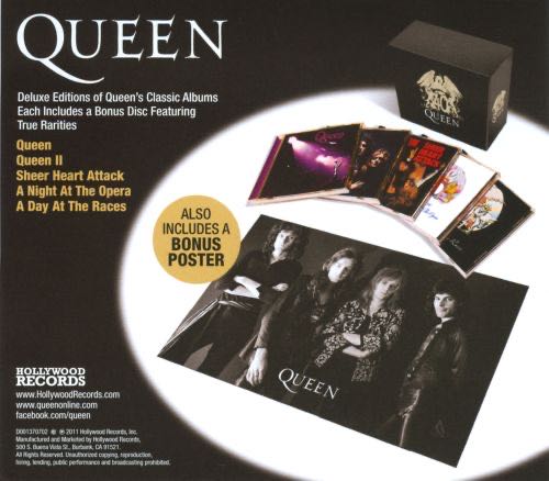40 [Part 1] - Queen (CD - 5:13:37) music collectible [Barcode 050087241360] - Main Image 2