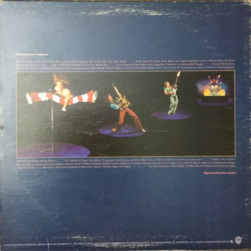 Van Halen II - Van Halen (12”) music collectible - Main Image 2