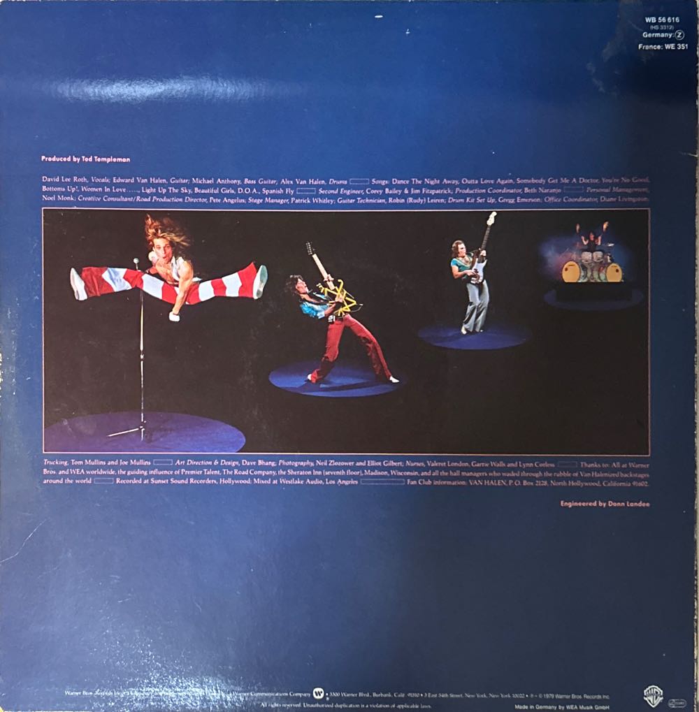 Van Halen II - Van Halen (12”) music collectible - Main Image 2