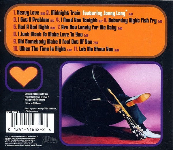 1998 Heavy Love - Buddy Guy (CD) music collectible [Barcode 012414163226] - Main Image 4