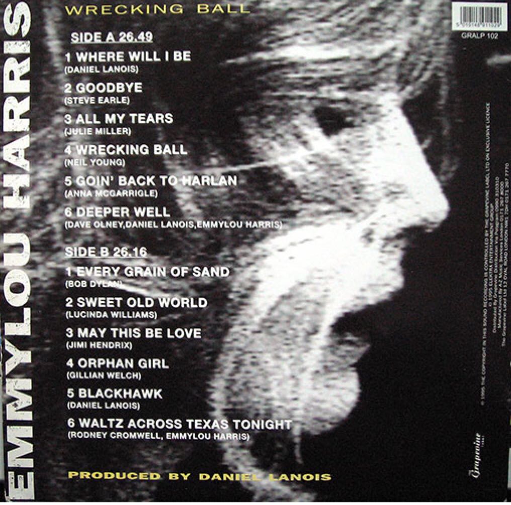 Wrecking Ball - Emmylou Harris (CD) music collectible - Main Image 2