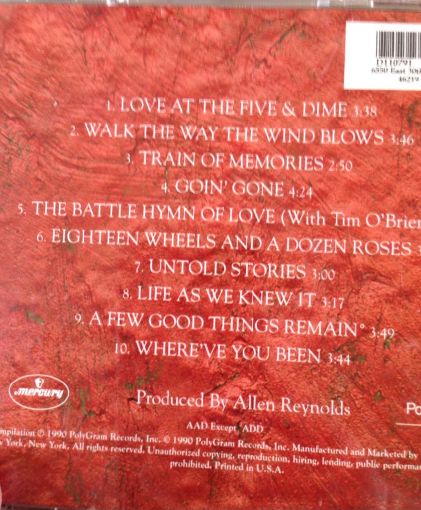 A Collection of Hits - Kathy Mattea (CD) music collectible - Main Image 2