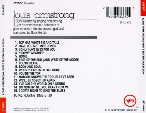 The Silver Collection - Armstrong, Louis (CD - 61) music collectible [Barcode 042282344625] - Main Image 2