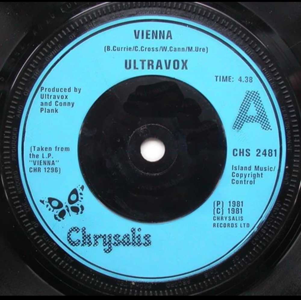 03 - 7” Single - Ultravox (10) - Vienna - Ultravox (7” - 9) music collectible - Main Image 3