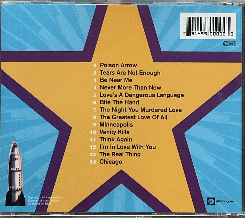 Tears Are Not Enough - ABC (CD) music collectible [Barcode 731455000023] - Main Image 2