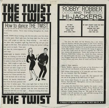 1. The Twist - Robber, Robby and the Hi-Jackers (12”) music collectible - Main Image 2