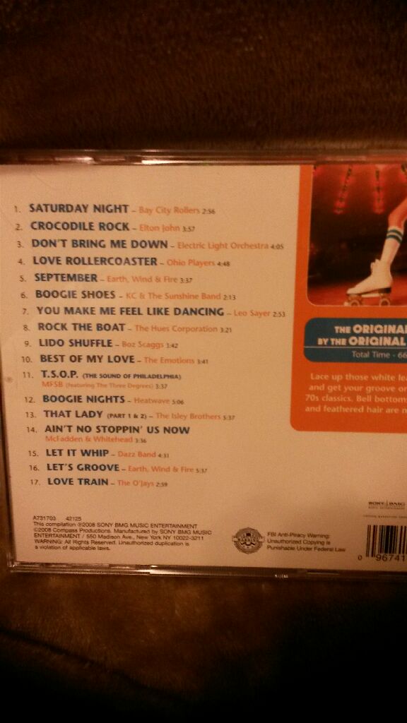 70’s Roller Disco - Mix Your Style (CD) music collectible [Barcode 096741002953] - Main Image 2