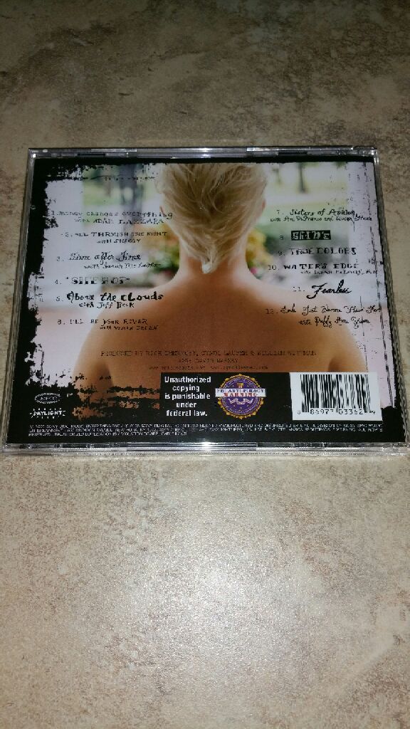 The Body Acoustic - Cyndi Lauper (CD) music collectible [Barcode 886977033629] - Main Image 2