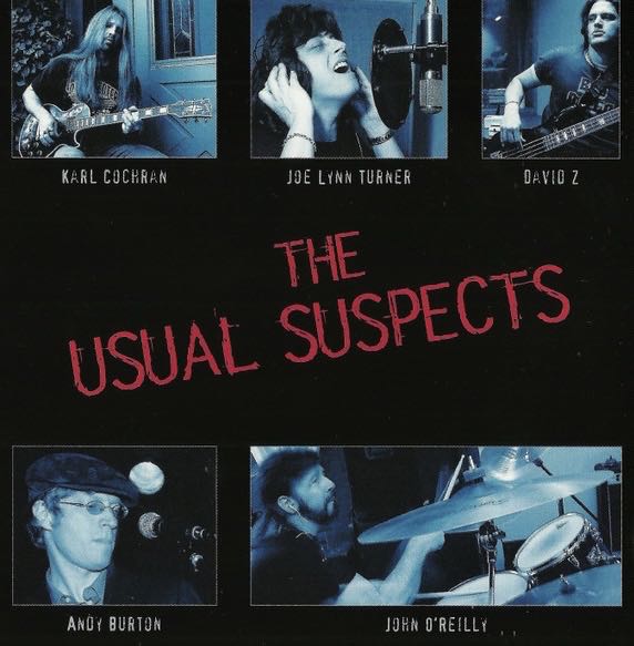 The Usual Suspects - Joe Lynn Turner (CD-R) music collectible [Barcode 8024391023020] - Main Image 2
