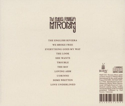 The English Riviera - Metronomy (12” - 45) music collectible [Barcode 5060107728943] - Main Image 2