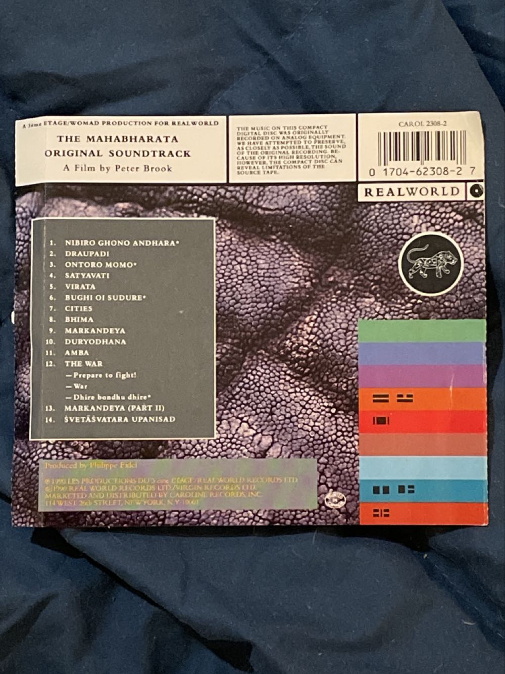 Mahabharata - Various (CD) music collectible [Barcode 017046230827] - Main Image 2