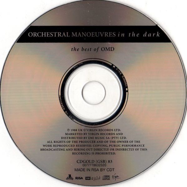 Best Of OMD - OMD (CD - 67) music collectible [Barcode 724357935821] - Main Image 4