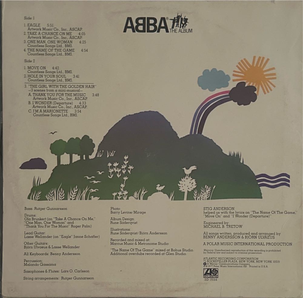 ABBA - The Album - ABBA (12”) music collectible [Barcode 731454997010] - Main Image 2