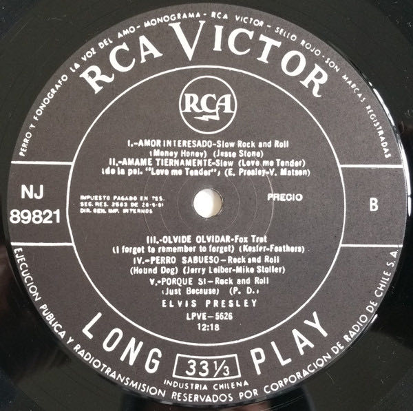 Elvis Presley (1957) - Presley, Elvis (10”) music collectible - Main Image 4