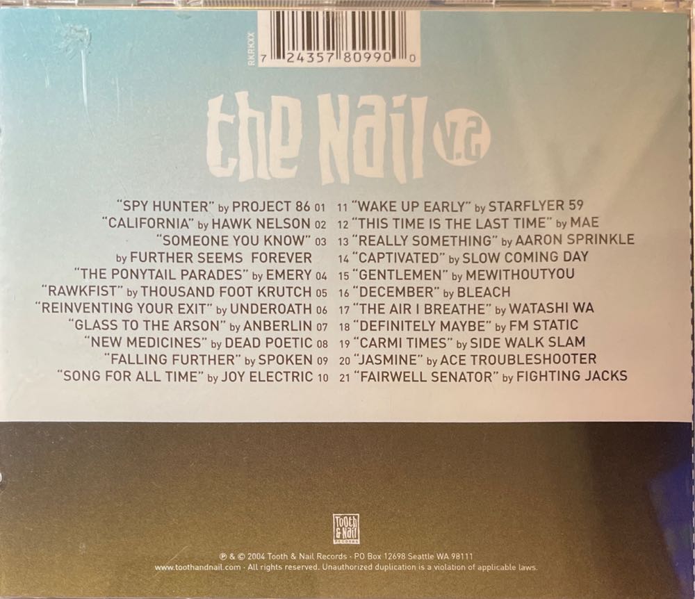 The Nail V.2 - Various Artists (CD) music collectible [Barcode 724357809900] - Main Image 2