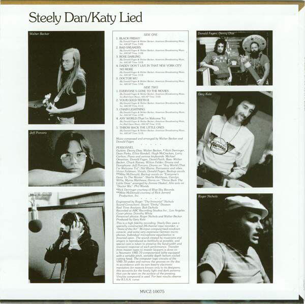 Katy Lied - Steely Dan (FLAC) music collectible - Main Image 2
