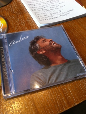 Andrea - Andrea Bocelli music collectible - Main Image 1