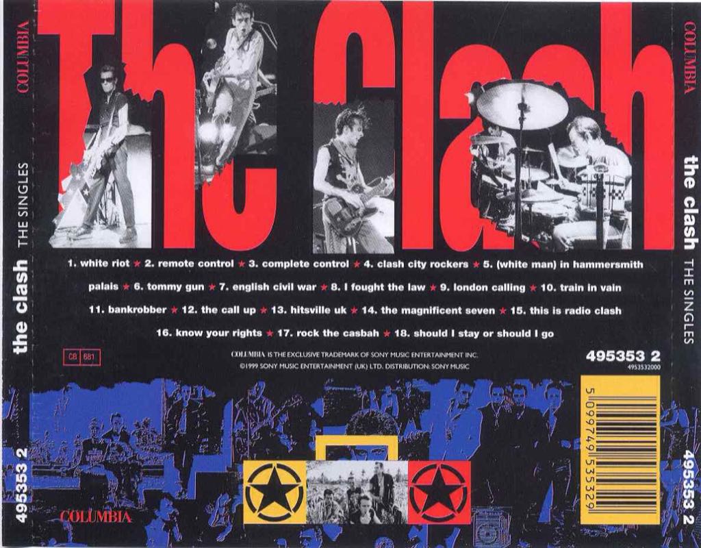 The Singles - Clash, The (CD - 64) music collectible [Barcode 5099746894627] - Main Image 2