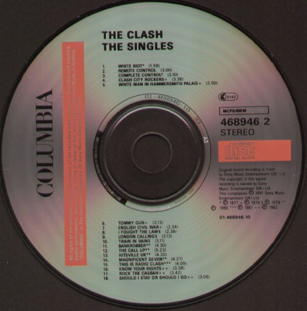 The Singles - Clash, The (CD - 64) music collectible [Barcode 5099746894627] - Main Image 4