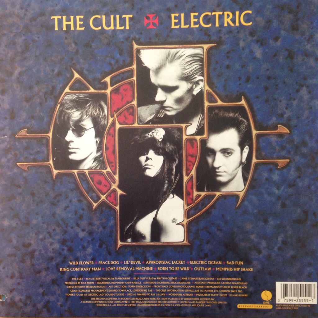 Electric - Cult, The (12”) music collectible - Main Image 2