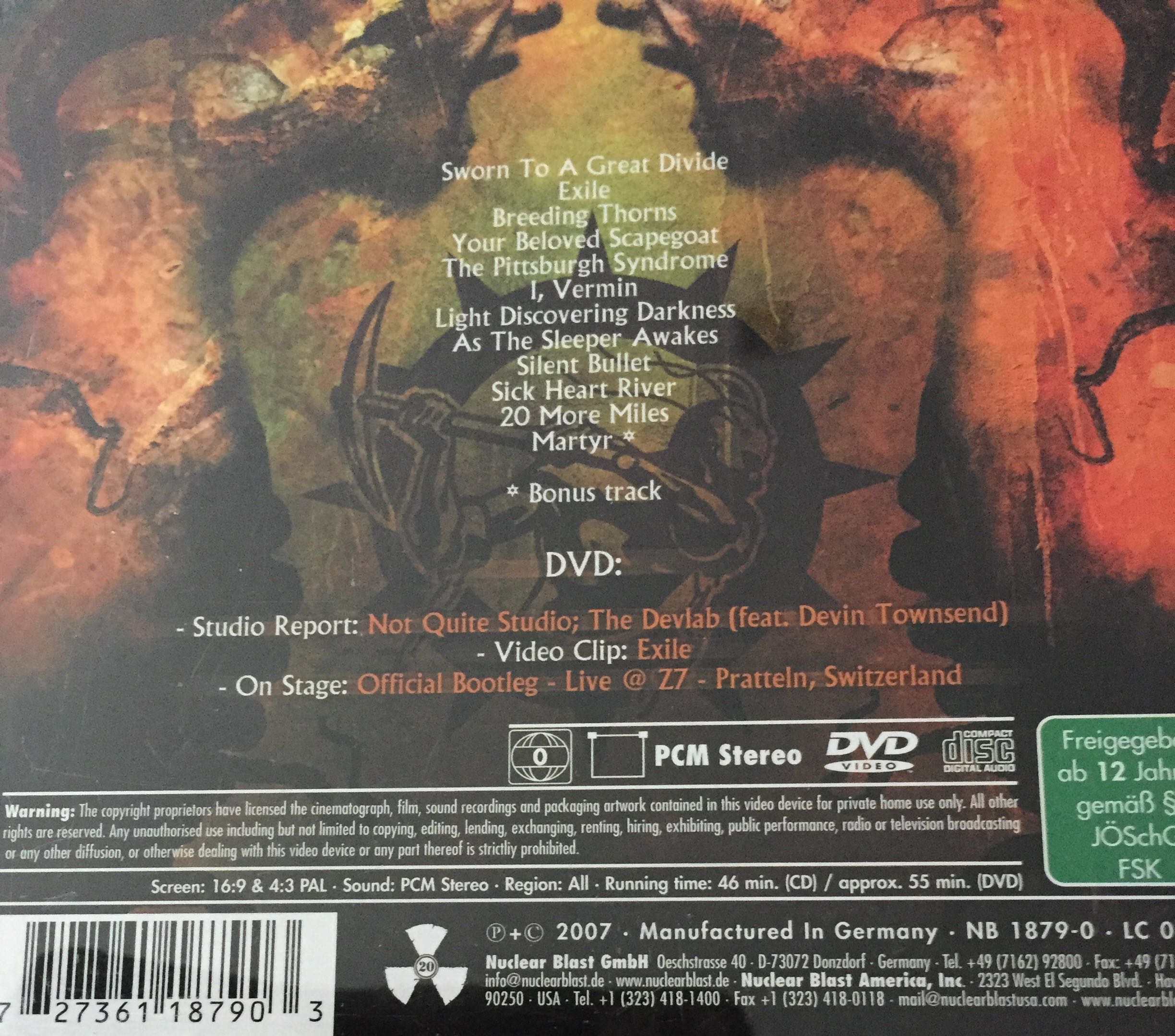 Sworn to a Great Divide - Soilwork (12”) music collectible [Barcode 727361187903] - Main Image 2