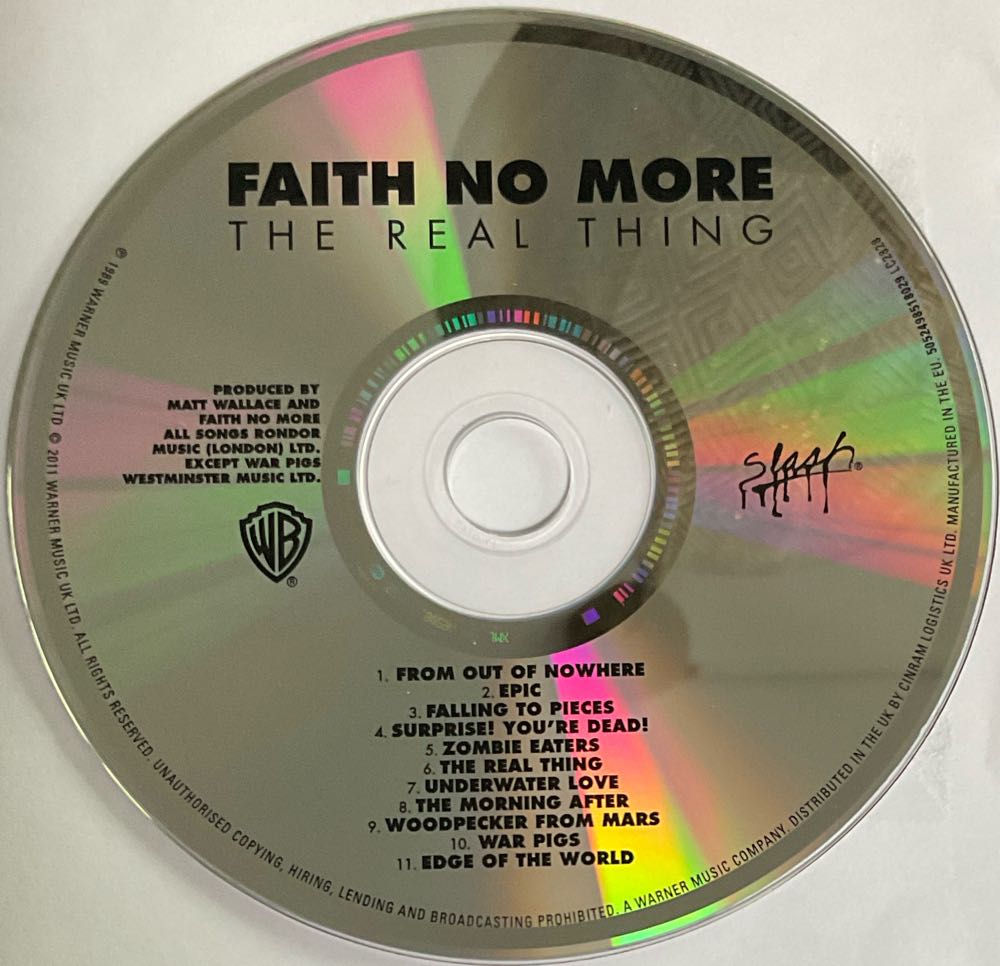 Faith No More Original Album Series - Faith No More (CD - 269) music collectible [Barcode 5052498518029] - Main Image 4