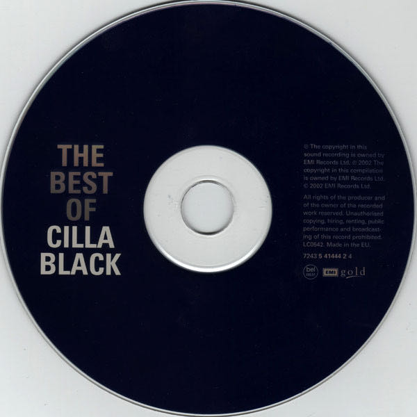 The Best Of Cilla Black - Cilla Black (12”) music collectible [Barcode 724354144424] - Main Image 3