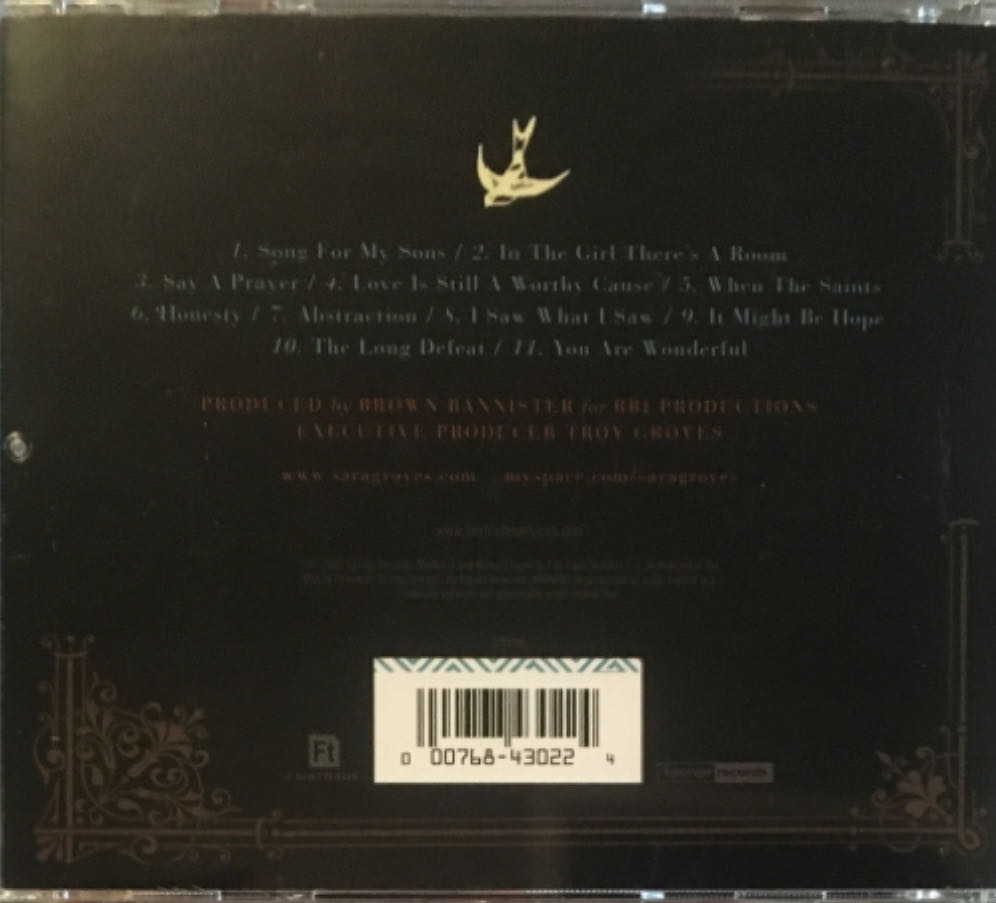 Tell Me What You Know - Sara Groves (CD - 47) music collectible [Barcode 000768430224] - Main Image 2