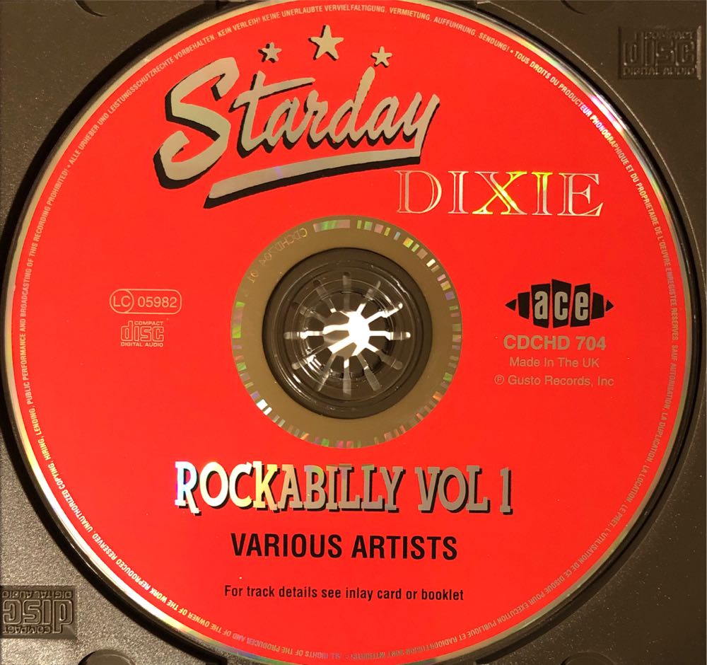 Starday-Dixie Rockabilly, Vol. 1 (Remastered) (MP3) - Various Artists (MP3) music collectible [Barcode 029667170420] - Main Image 3