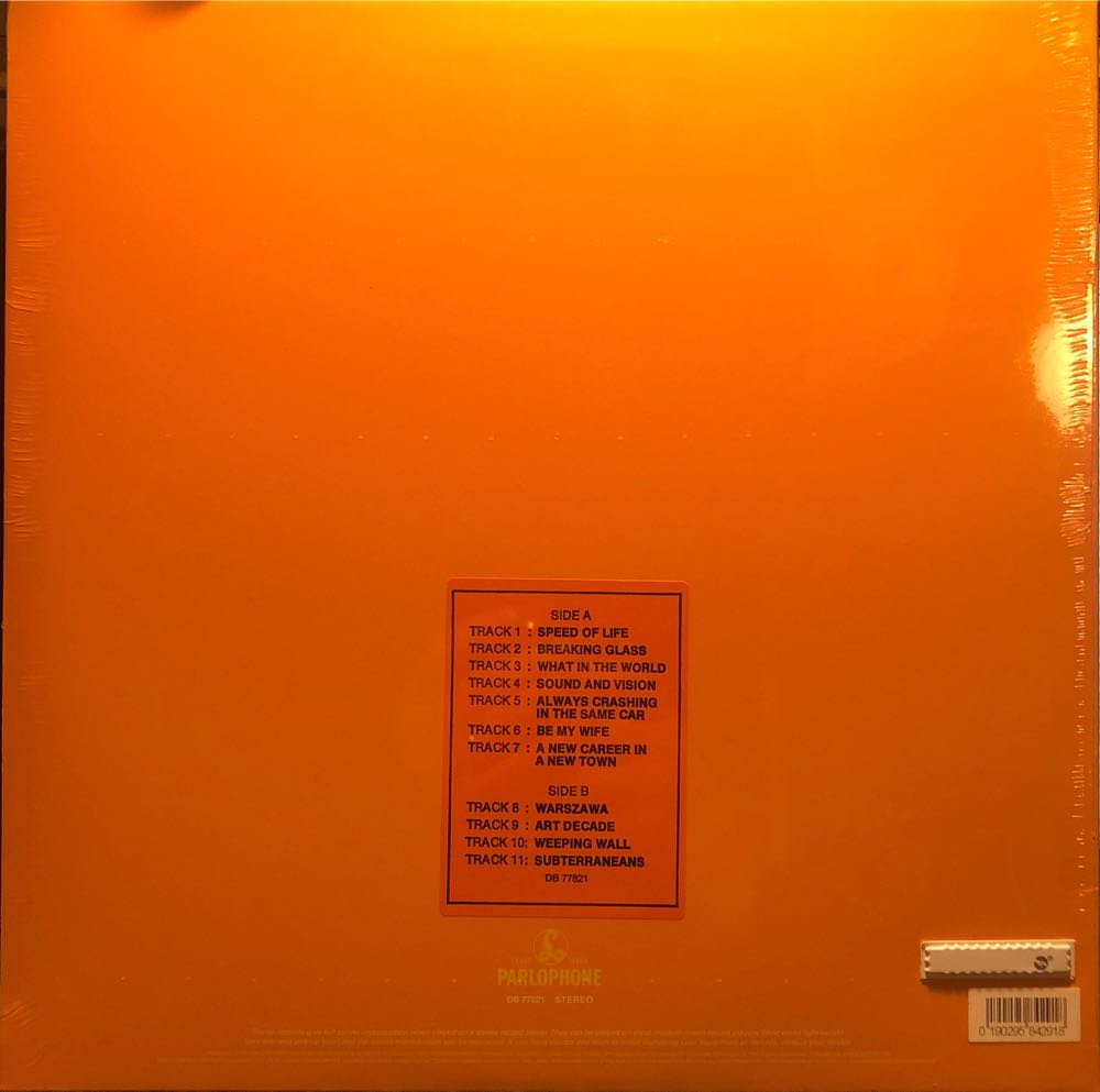 Low - David Bowie (12” - 38:48) music collectible [Barcode 190295842918] - Main Image 2