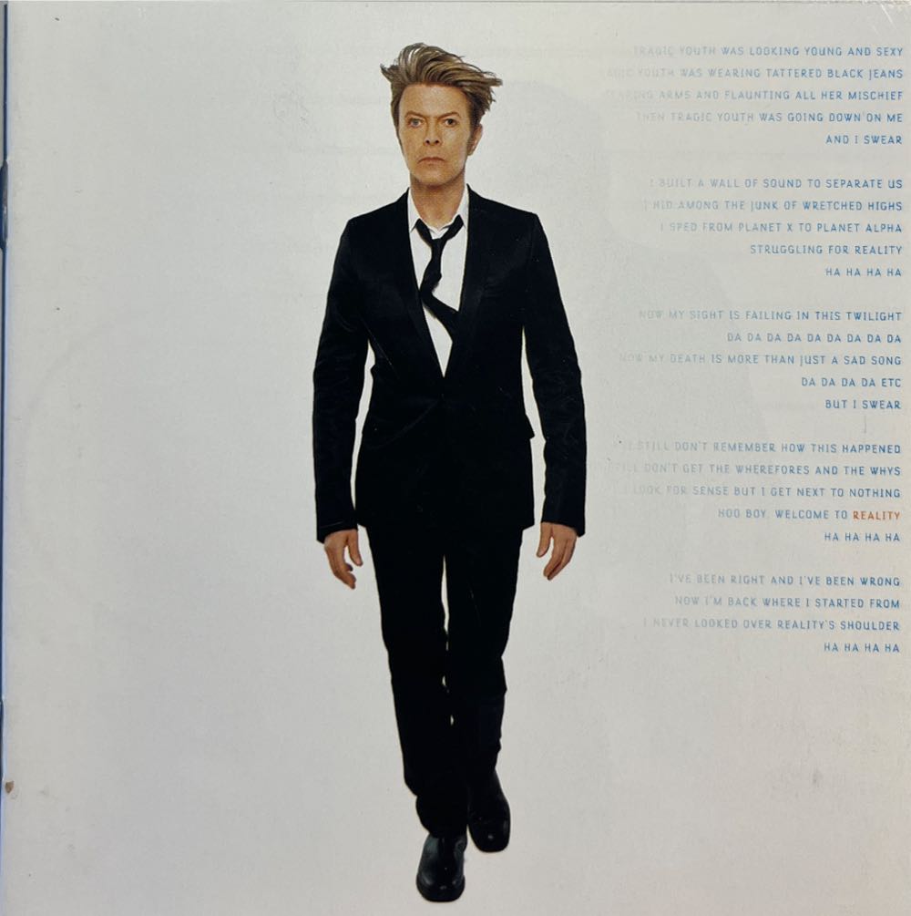 Reality - David Bowie (CD - 50) music collectible [Barcode 7509951255529] - Main Image 3