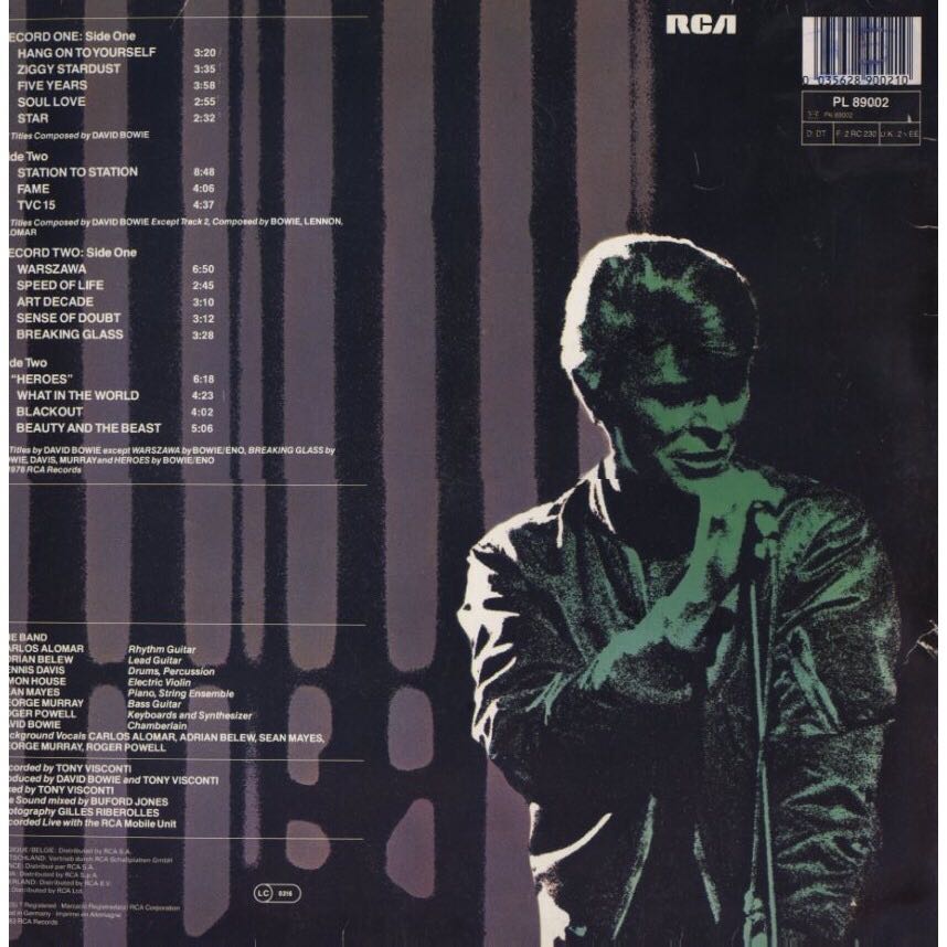 Stage - David Bowie (12” - 73) music collectible - Main Image 2