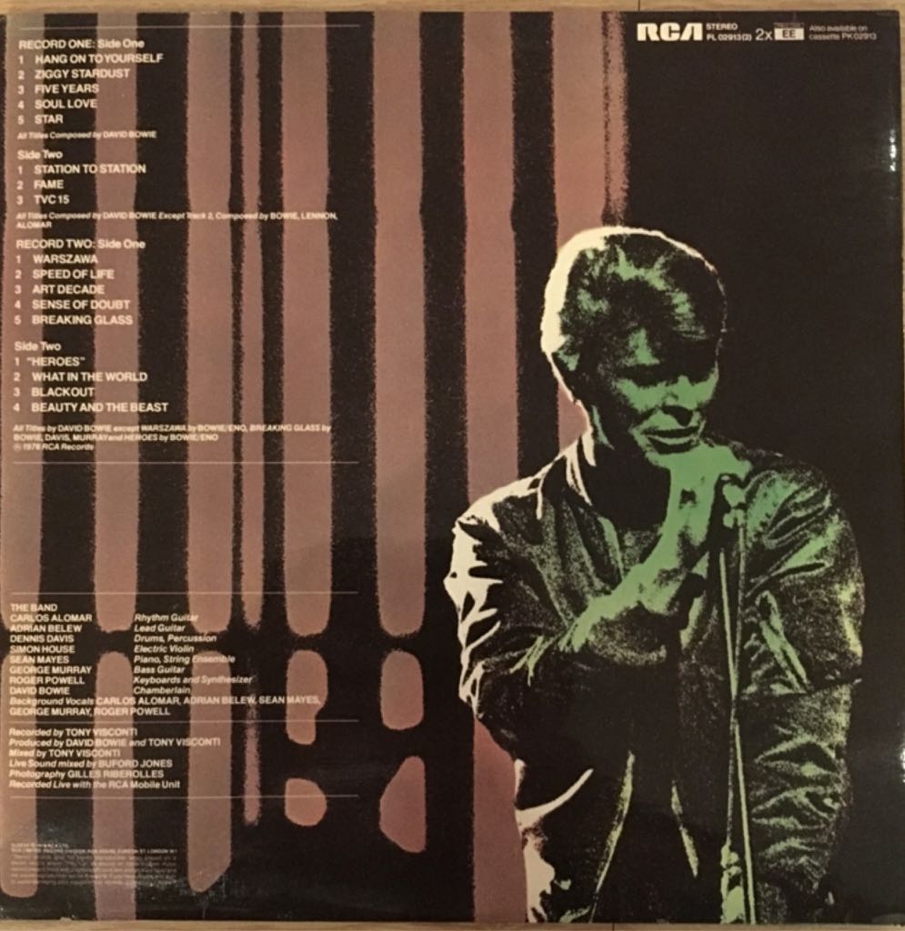 Stage - Bowie, David (12”) music collectible - Main Image 2