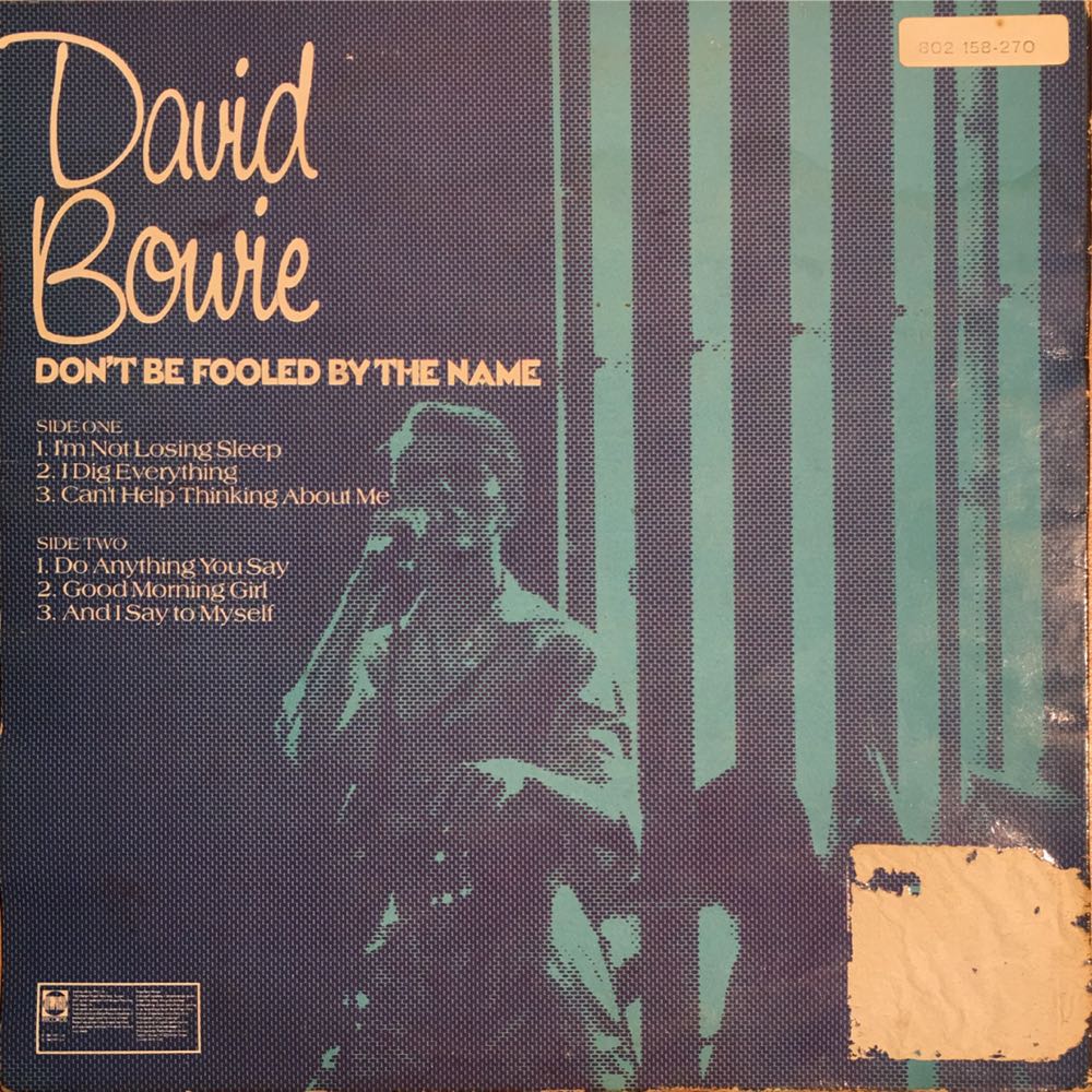 David Bowie - David Bowie (10”) music collectible - Main Image 2