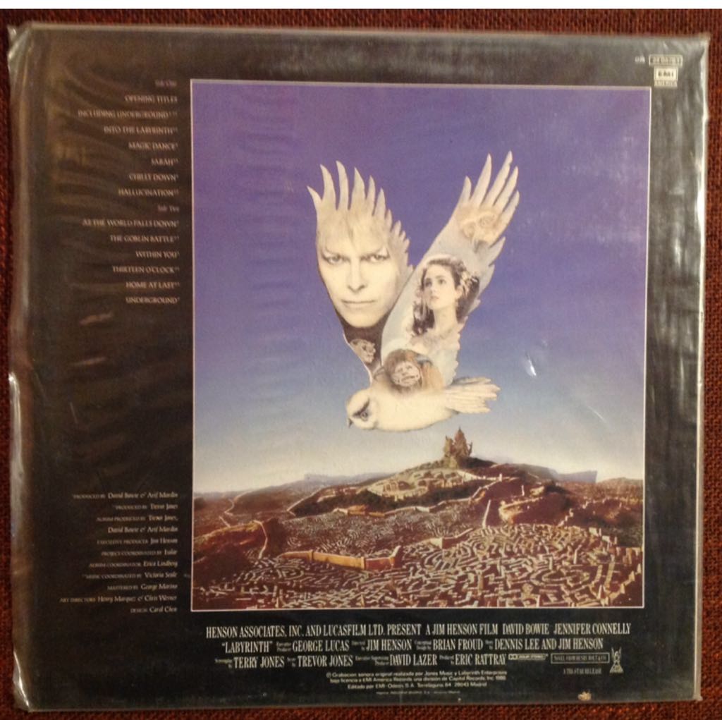Labyrinth - Bowie, David (12”) music collectible - Main Image 2