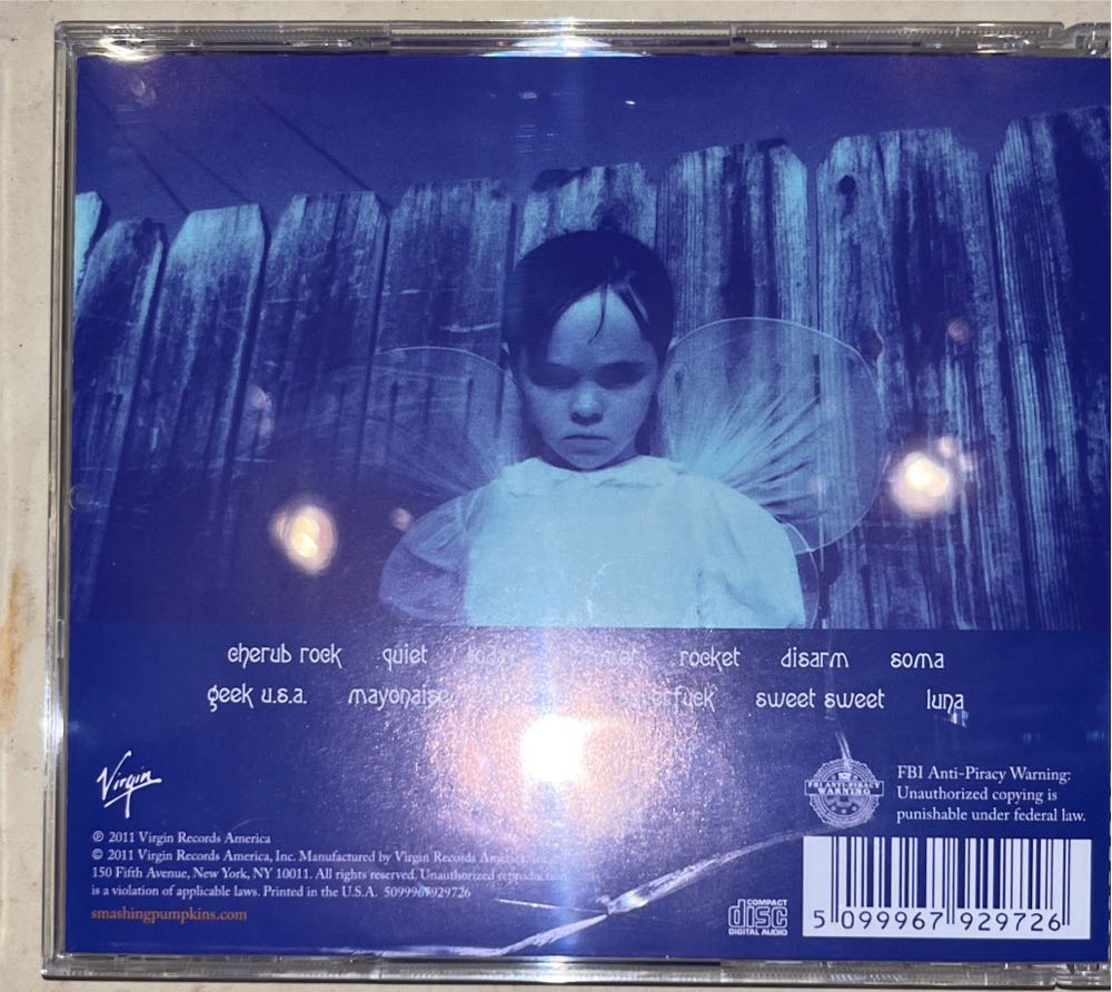 Siamese Dream - Smashing Pumpkins, The (CD - 62) music collectible [Barcode 5099967929726] - Main Image 2