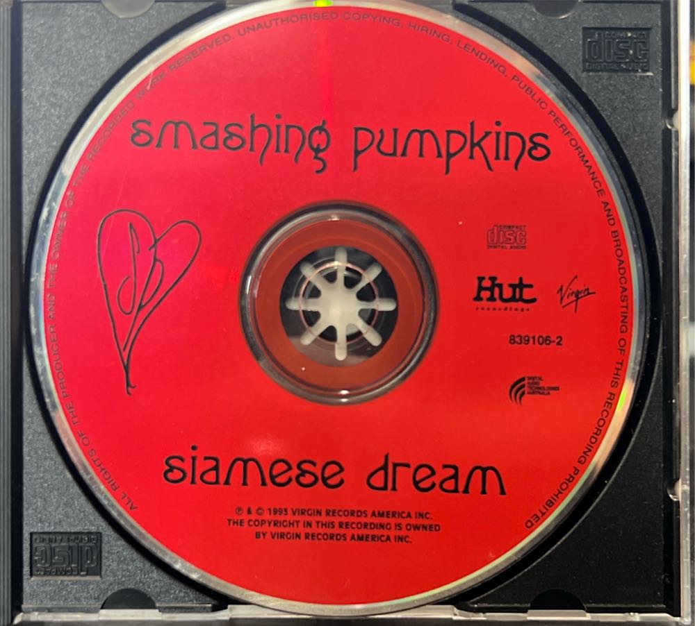 Siamese Dream - Smashing Pumkins, The (CD) music collectible [Barcode 724383910625] - Main Image 4