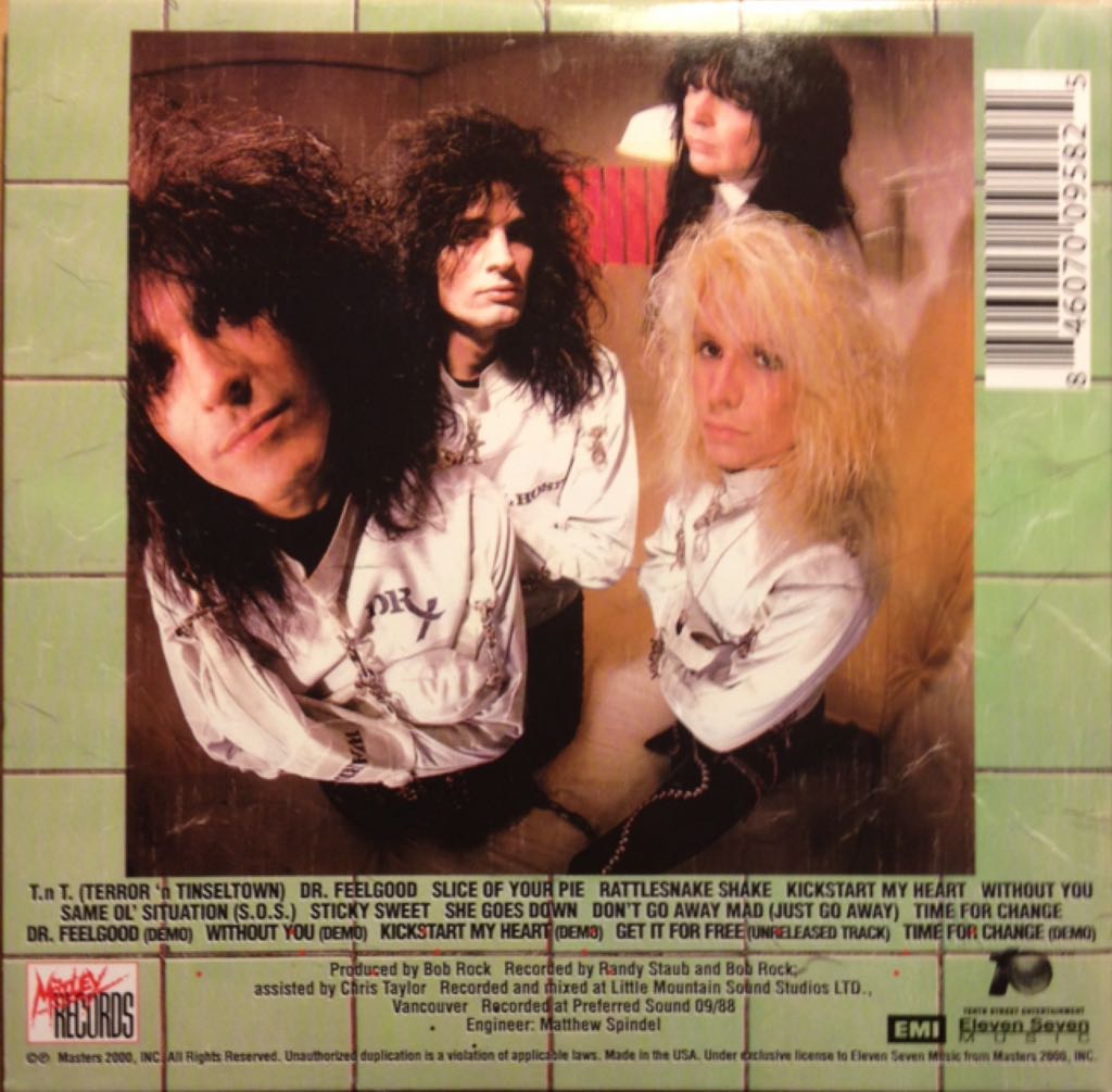 Dr. Feelgood - Motley Crue (CD - 45) music collectible - Main Image 2