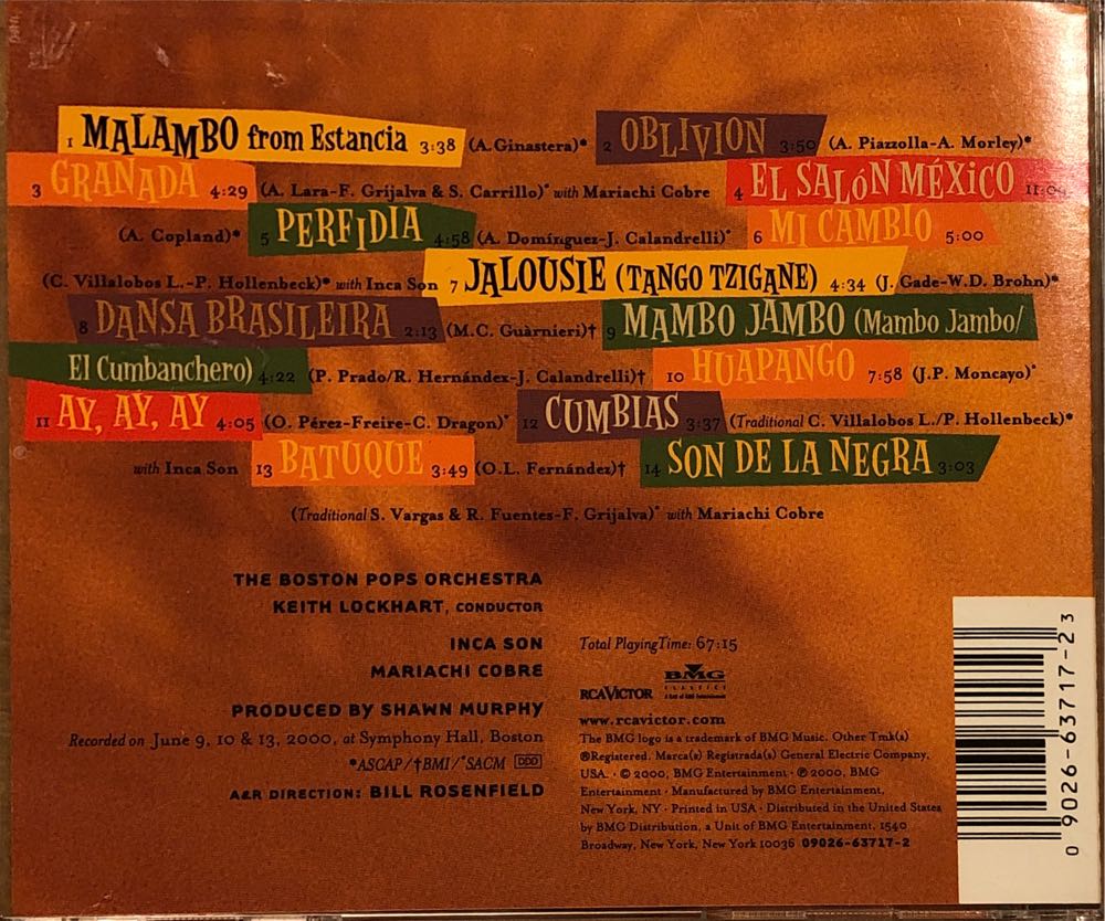 The Latin Album - Latin Keith Lockhart (MP3) music collectible [Barcode 090266371723] - Main Image 2