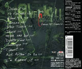 Coverkill - Over Kill (CD - 4322) music collectible [Barcode 060768627925] - Main Image 2