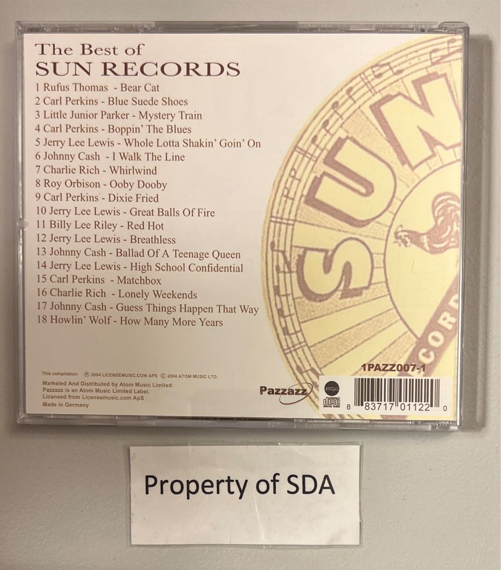 SUN-Best Of Sun Records Vol 1 - Sun Records (CD) music collectible [Barcode 883717011220] - Main Image 2