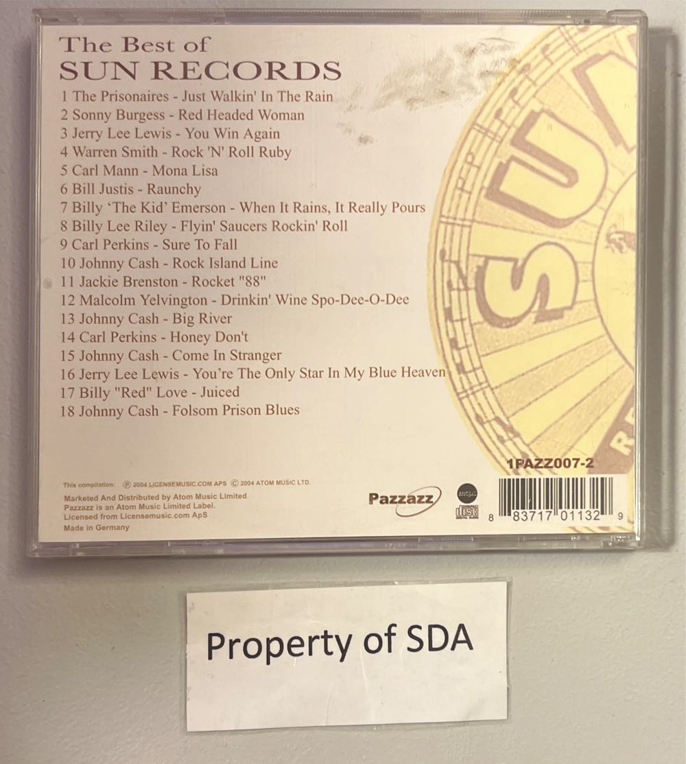 SUN-Best Of Sun Records Vol 2 - Sun Records (CD) music collectible [Barcode 883717011329] - Main Image 2