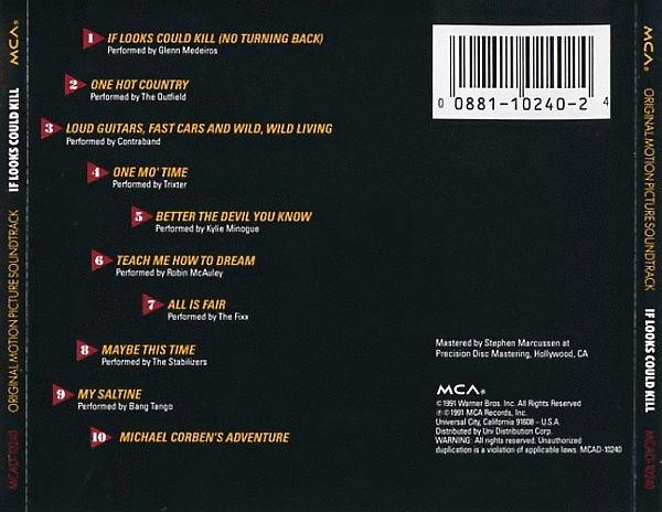 If Looks Could Kill - Various Artists (CD - 43) music collectible [Barcode 008811024024] - Main Image 2