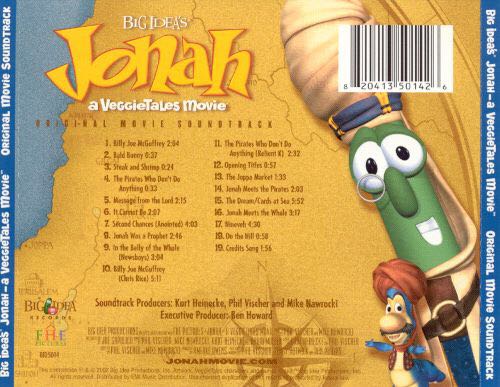 Jonah - A Veggietales Movie - Various Artists (CD) music collectible [Barcode 820413501426] - Main Image 2