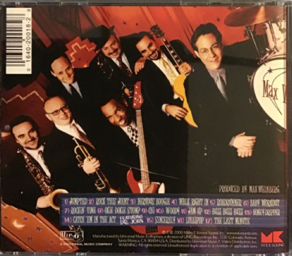 Max Weinberg 7, The - Weinberg, Max (CD) music collectible [Barcode 016402001828] - Main Image 2
