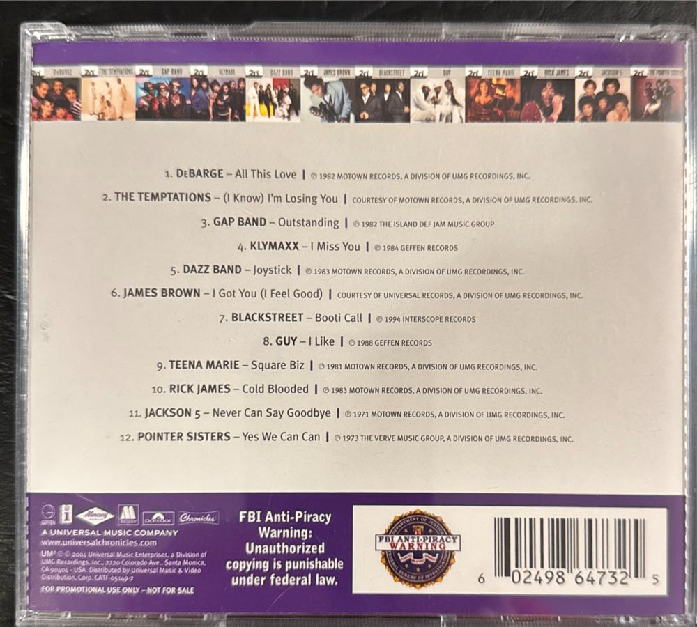 The Beat Of R & B - Various R&B Artists (CD) music collectible [Barcode 602498647325] - Main Image 2